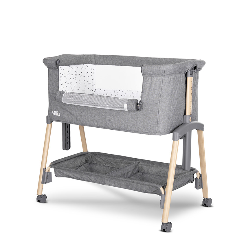 CRIB MILLIE gris
