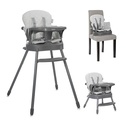 Chaise haute SIESTA  GRIS 3 en 1