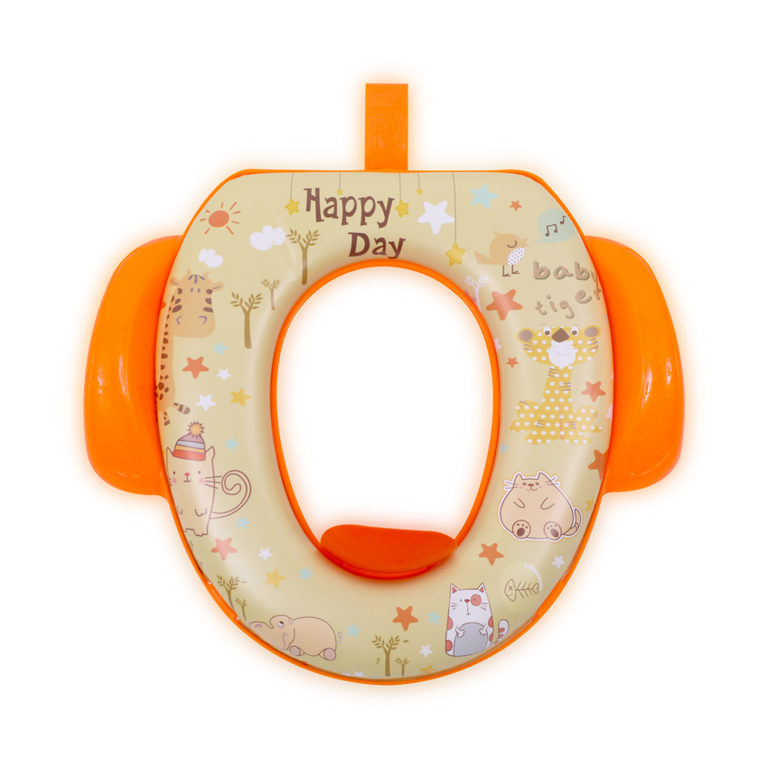 reducteur wc orange
