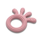hochet de dentition rose