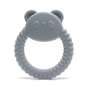 hochet de dention panda gris