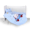 set lorelli 4 parties bleu
