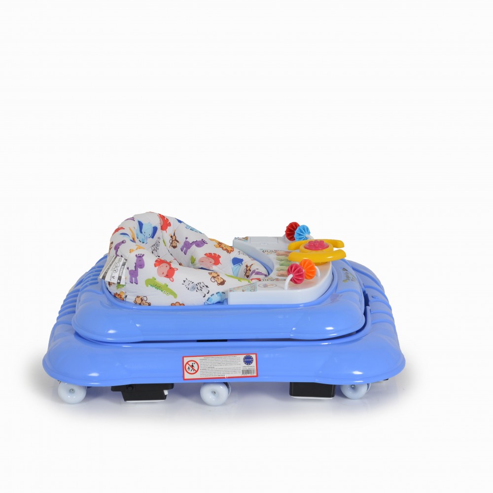 Marche bébé jungle bleu