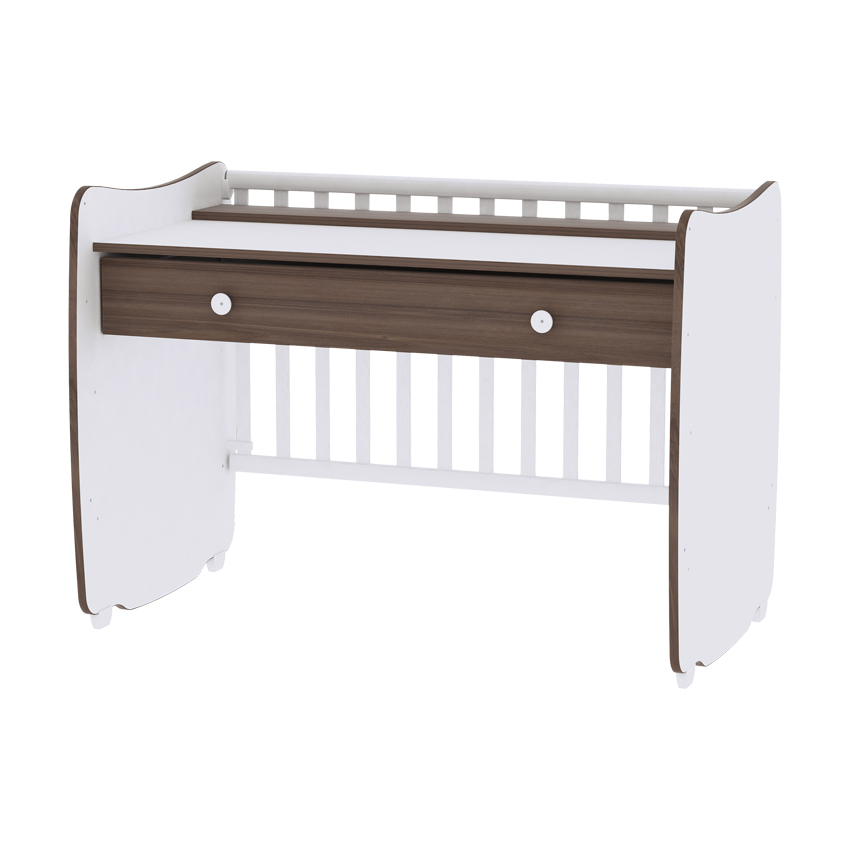 Lit dream 60/120 blanc artwood
