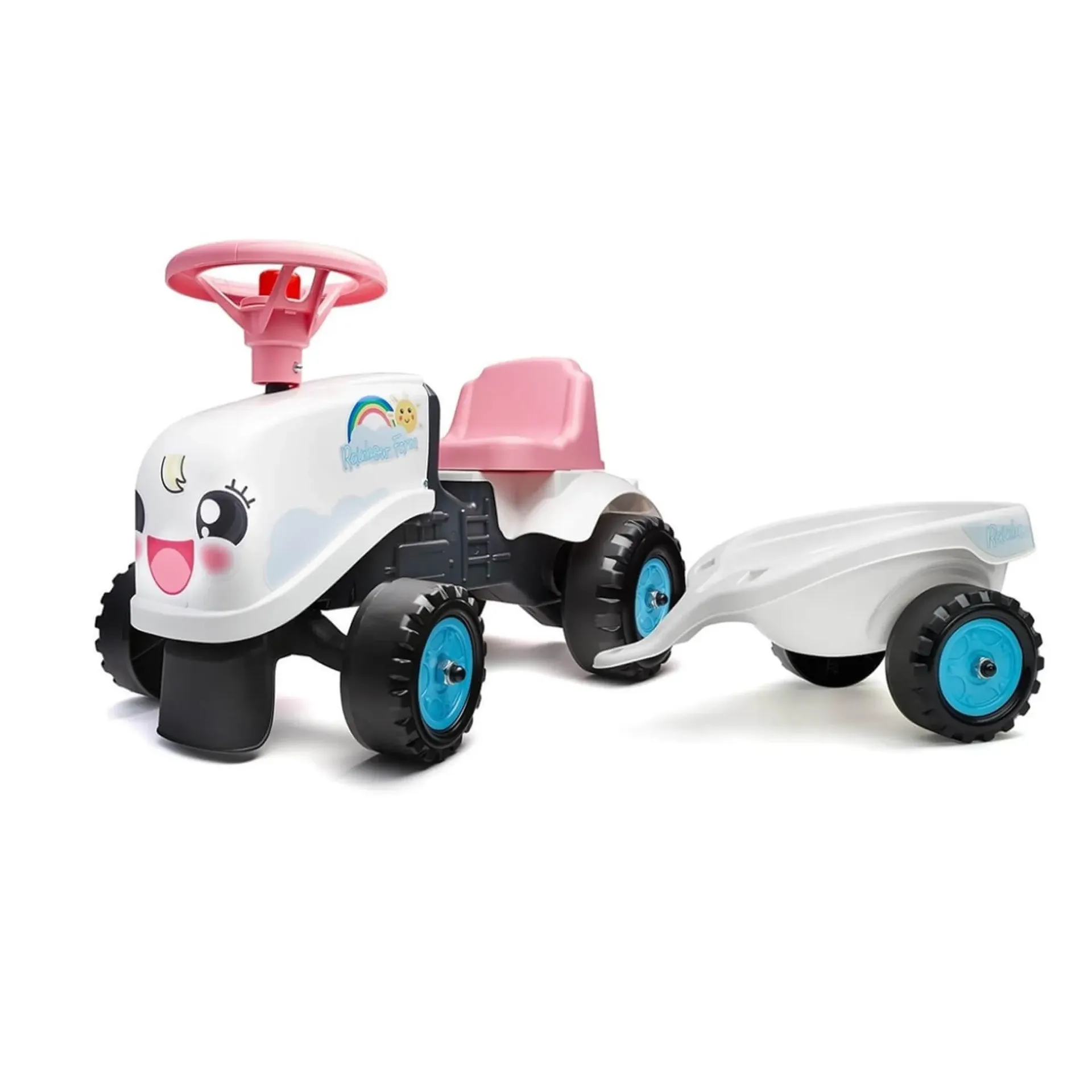 tracteur falk rose