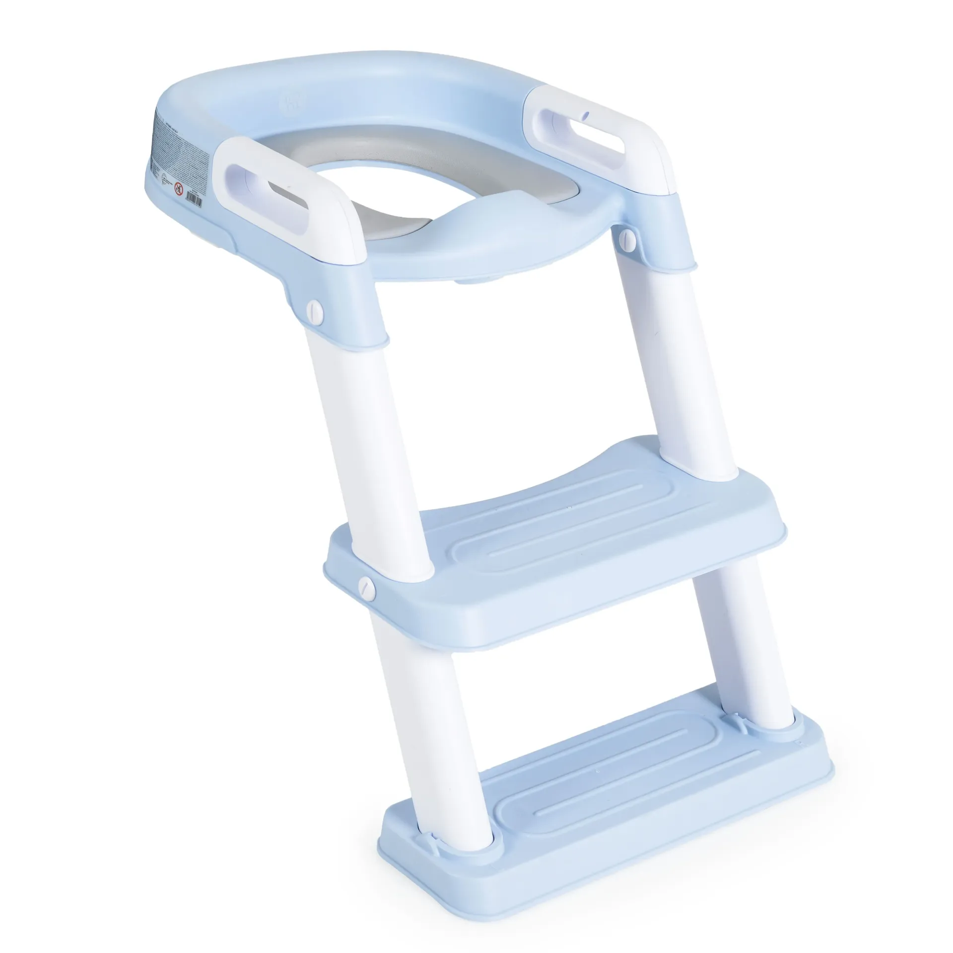 Réducteur de Toilette avec Échelle Pliable pour Enfant Bleu