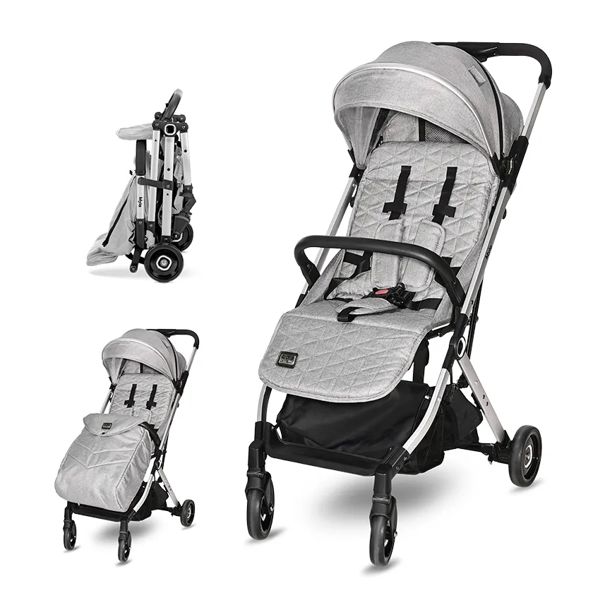 [3800151989271] Poussette Myla gris