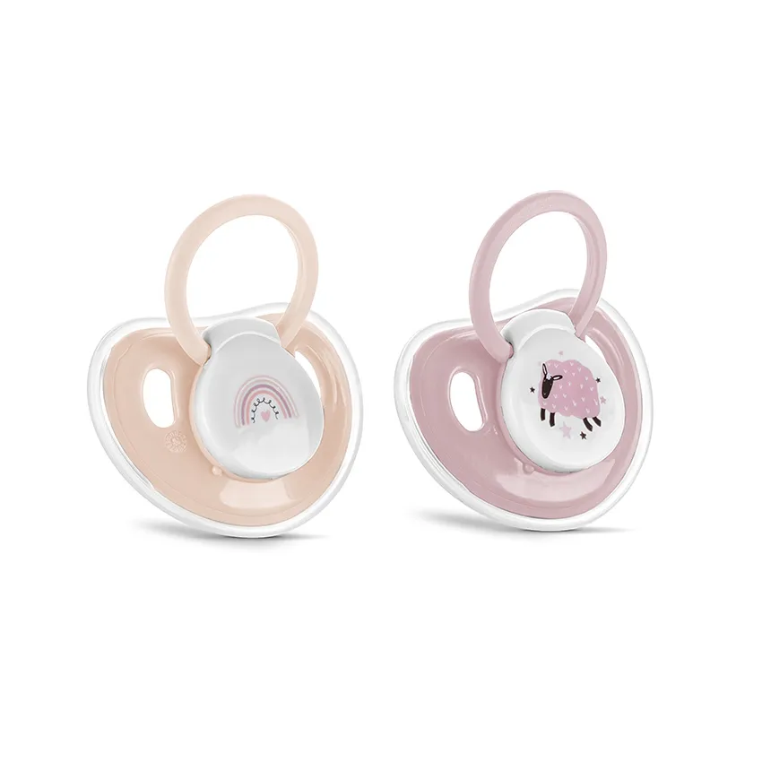 [10220710005] Lot 2 Tétine 0 mois + Rose