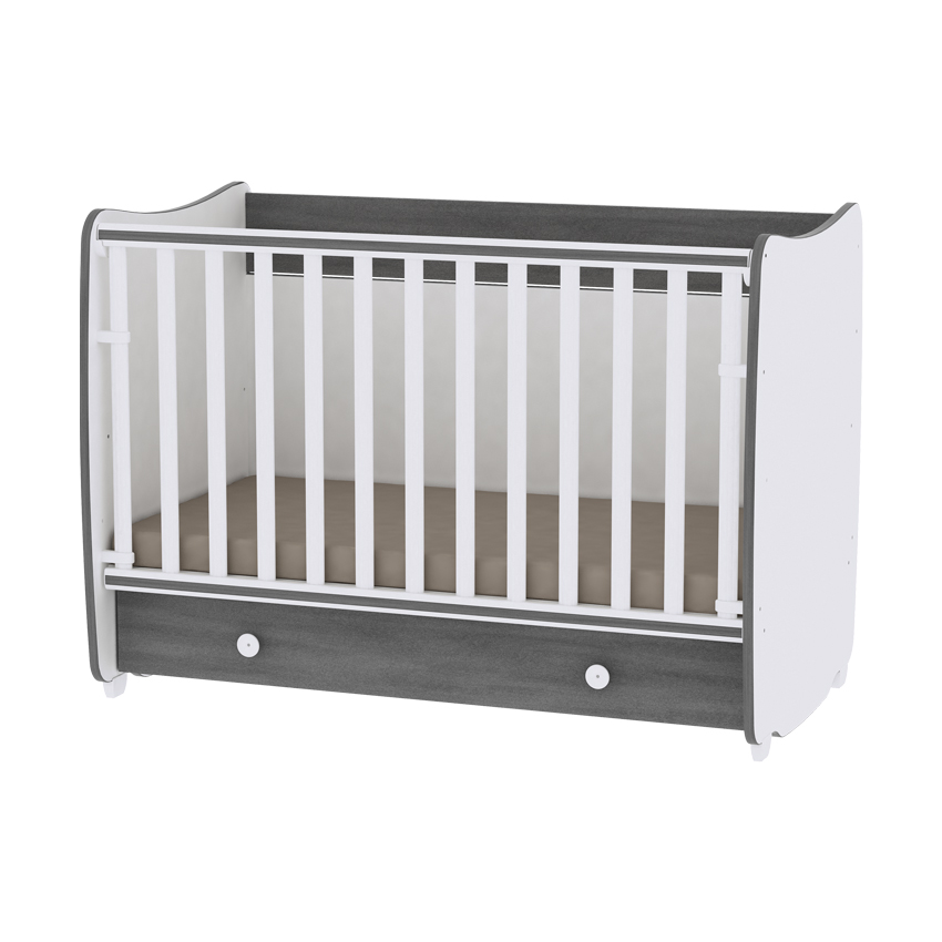 [10150420034A] Lit dream 60/120 Gris vintage