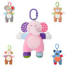 [10191380005] peluche d'éveil elephant rose