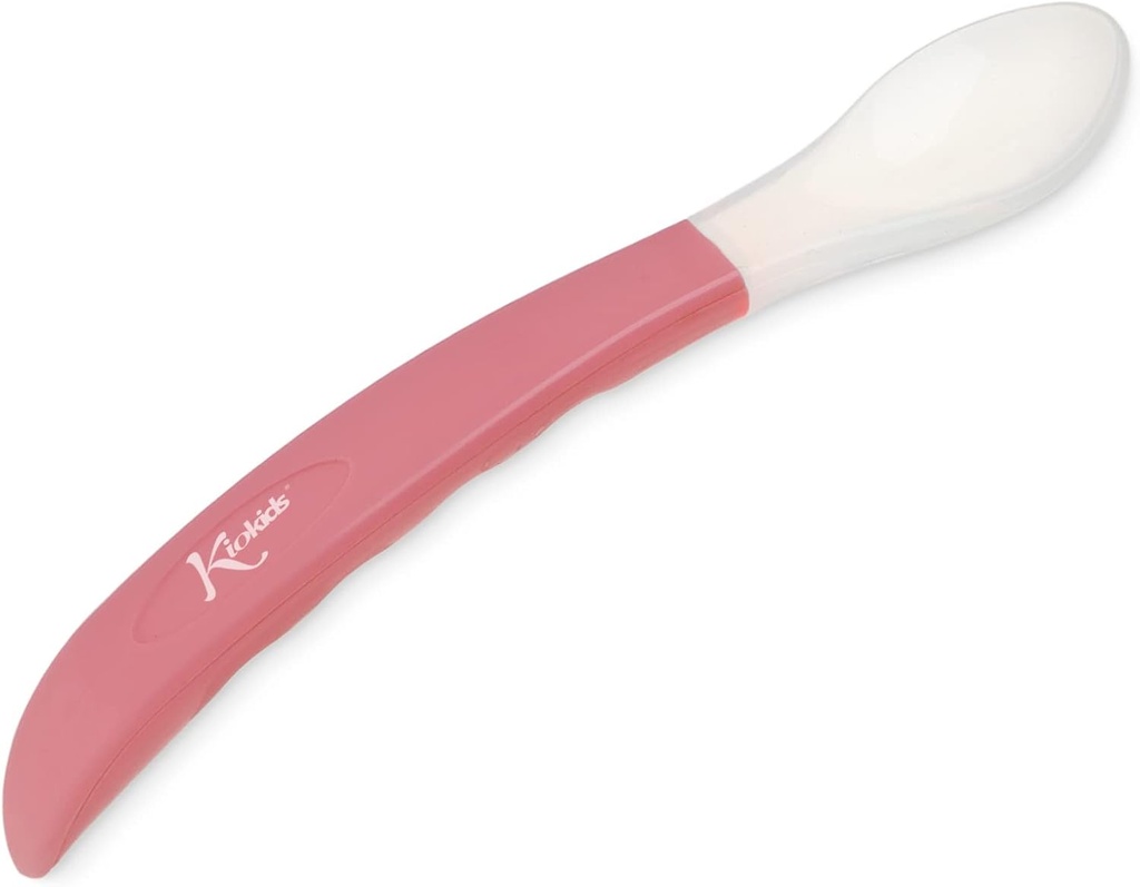 [1690] CUILLÈRE SILICONE ROSE