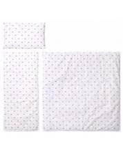[20800304501] set couverture 3pcs rose