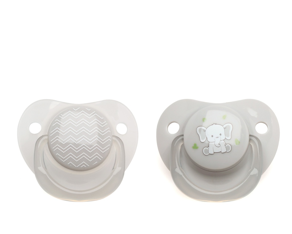 [04091] D/BL. SUCETTE GRIS 2U +18 M