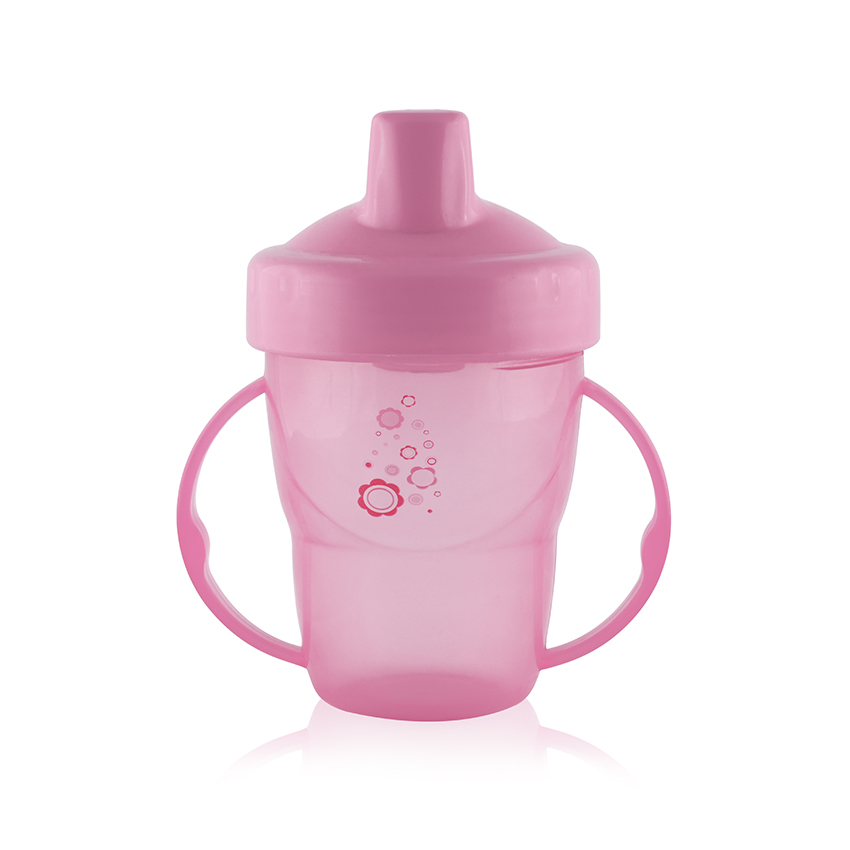[10230550002] gourde avec poiget 210ml rose