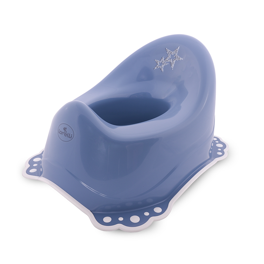 pot bébé stars bleu