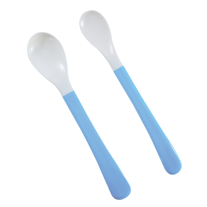 set cuillères 2 pcs bleu