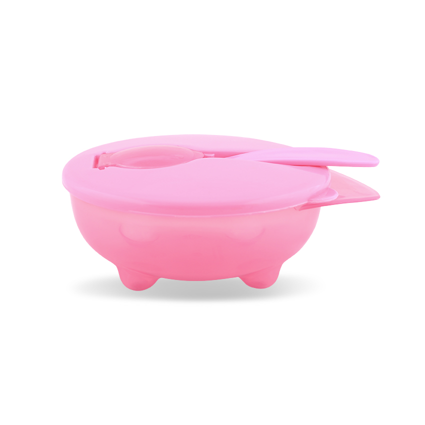 set bolle + cuillère rose