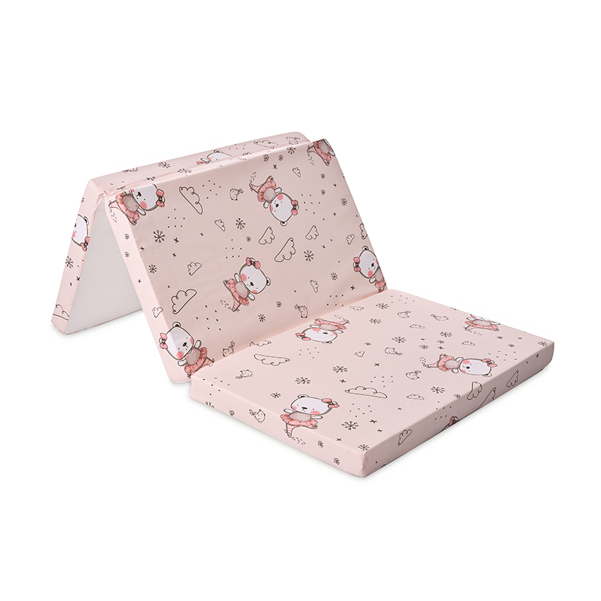[20030030001] matelas pliable rose