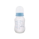 biberon verre 120 ML bleue