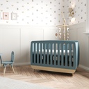lit bébé 60/120 cm Firmiana bleu