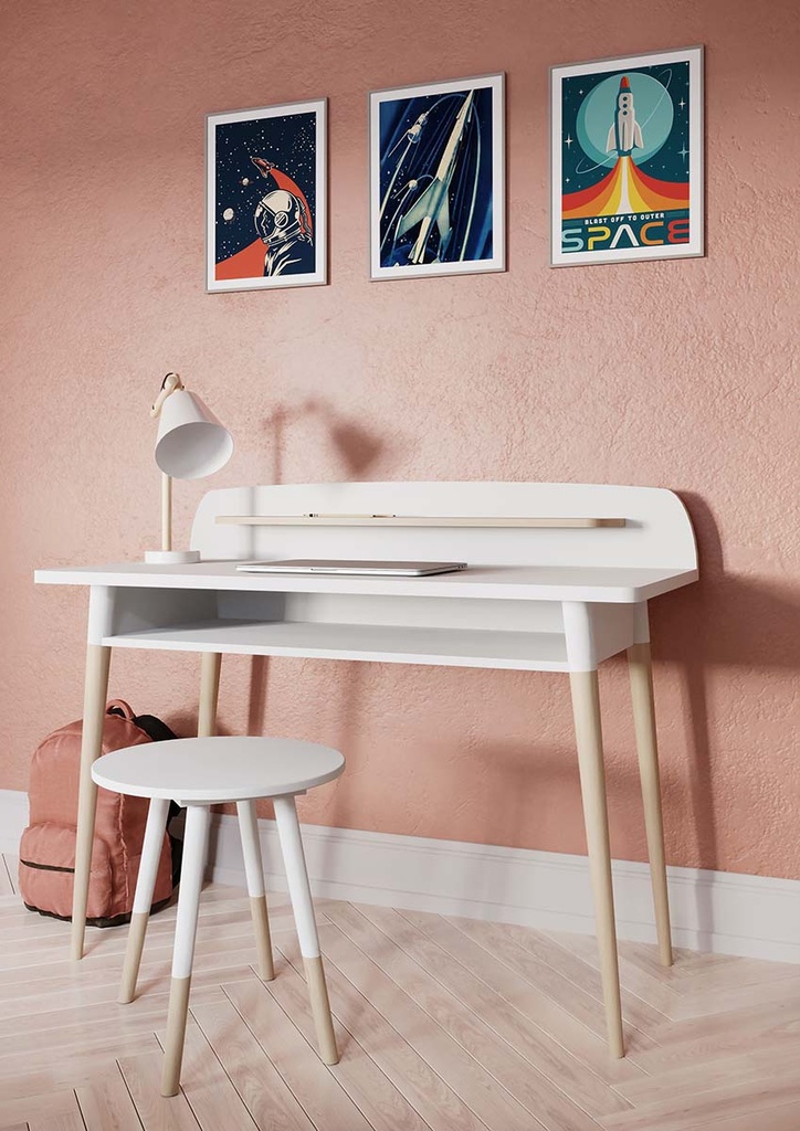 Bureau Firmiana blanc