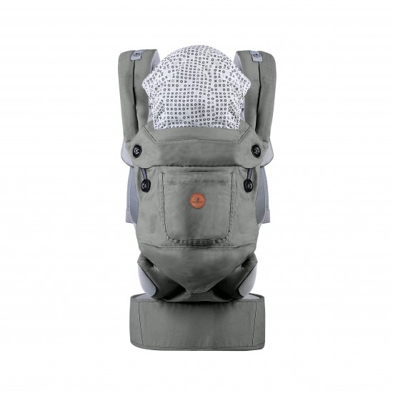 [3800146270704] Porte bébé BORA gris