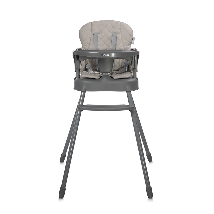 [10100532507] chaise haute SIESTA beige 3en1