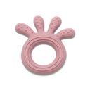 hochet de dentition rose