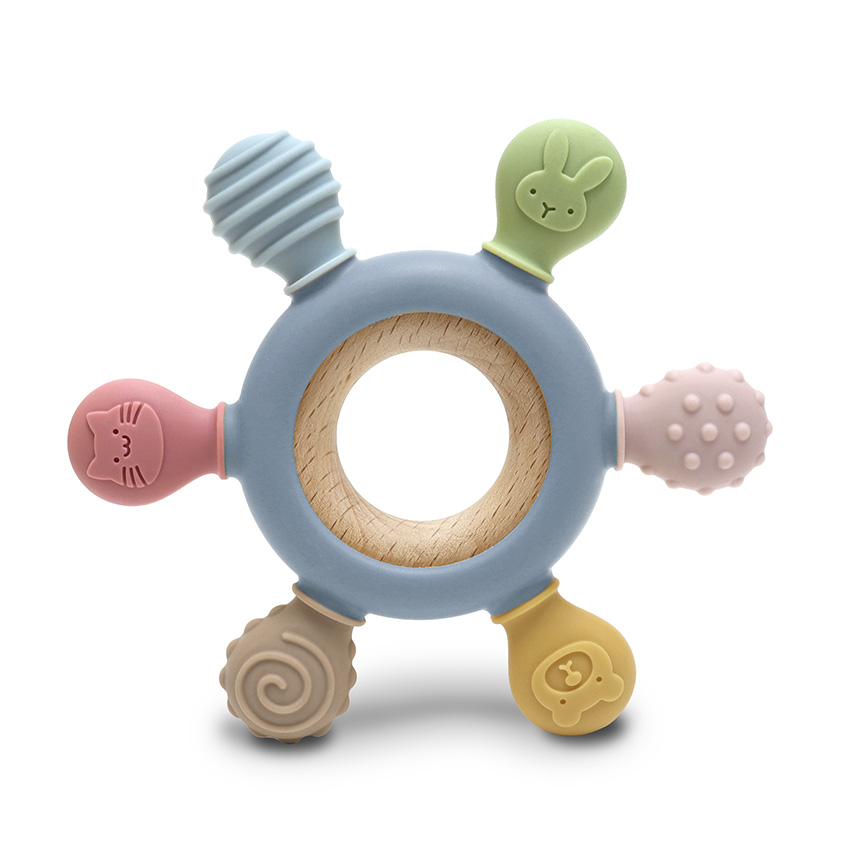 [10210900003] hochet de dentition multi couleurs G