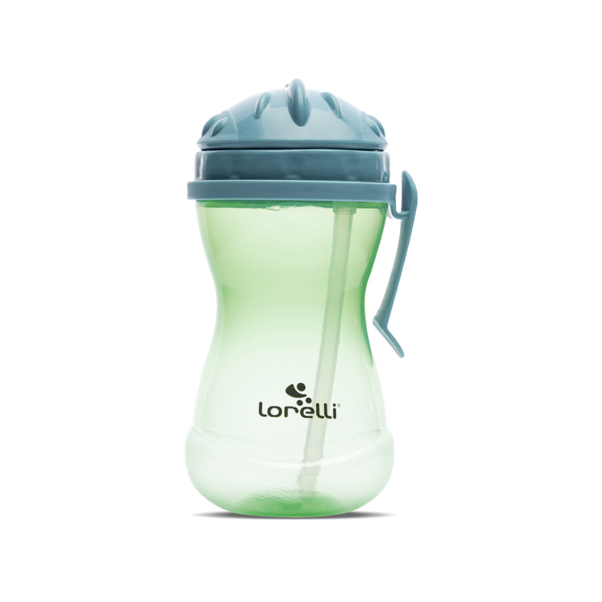 [10230090004] gourde avec poignets bleu/vert 360ML
