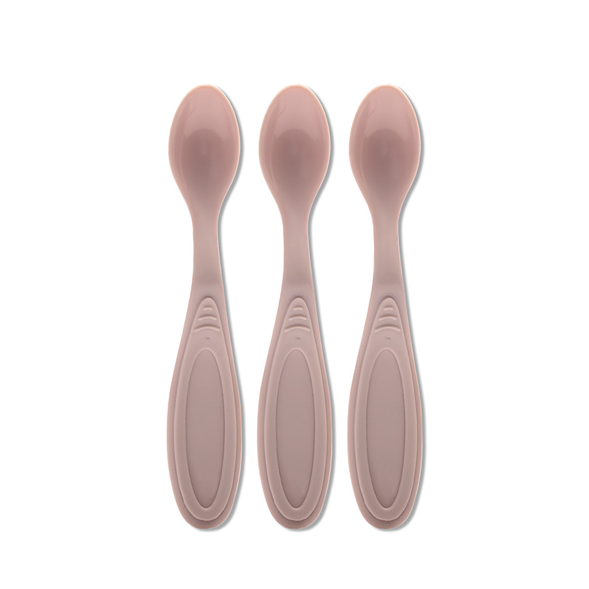 [10230260005] lot de 3 cuillères rose