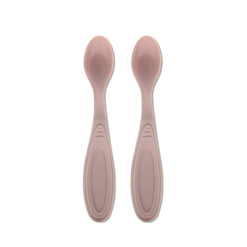 [10230270005] lot de 2 cuillères rose