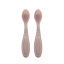 lot de 2 cuillères rose
