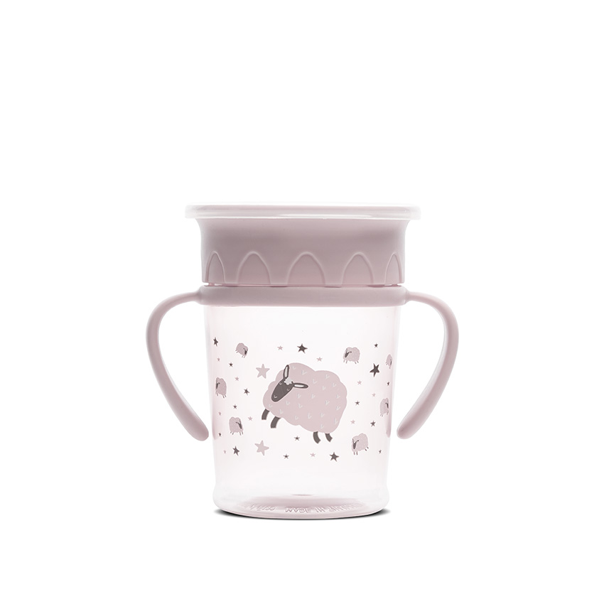 [10230520005] tasse d'apprentissage rose