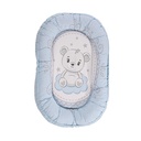 réducteur de lit bébé bleu