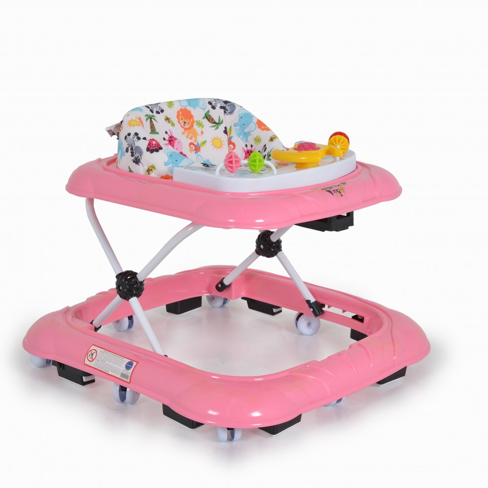 [3800146244293] Marche bébé jungle rose